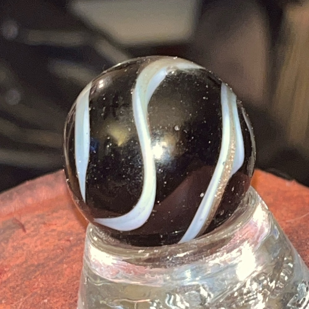 Handblown glass marble
